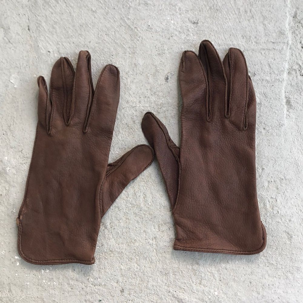 Vintage Deerskin gloves